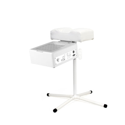 Soporte para Pies con Almohada Blanca para Aspiradores de Polvo TERI — Accesorio de Pedicura