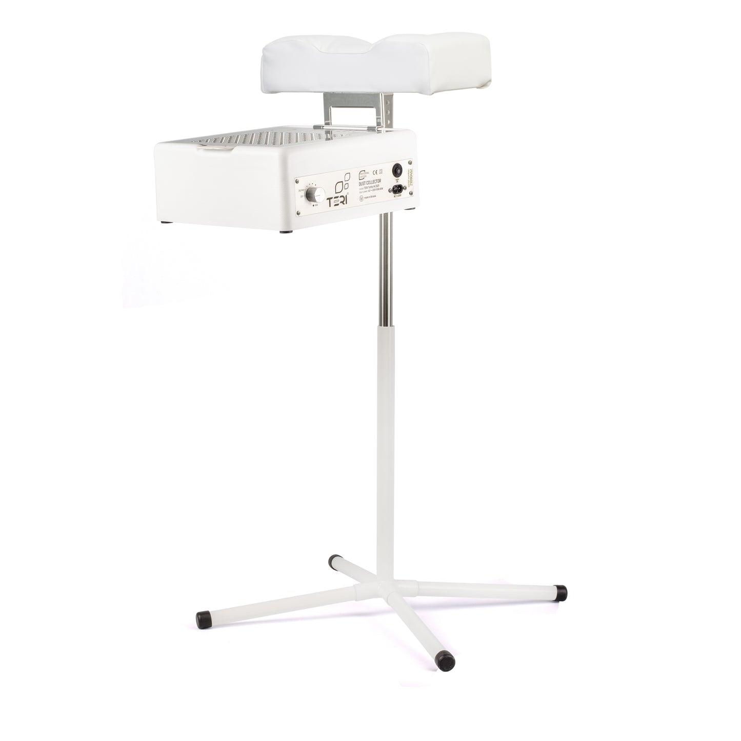Soporte para Pies con Almohada Blanca para Aspiradores de Polvo TERI — Accesorio de Pedicura