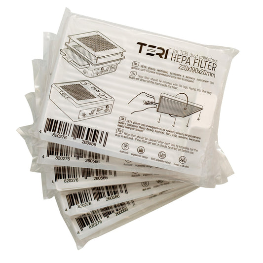 Teri Pack de 5 filtros HEPA Universal
