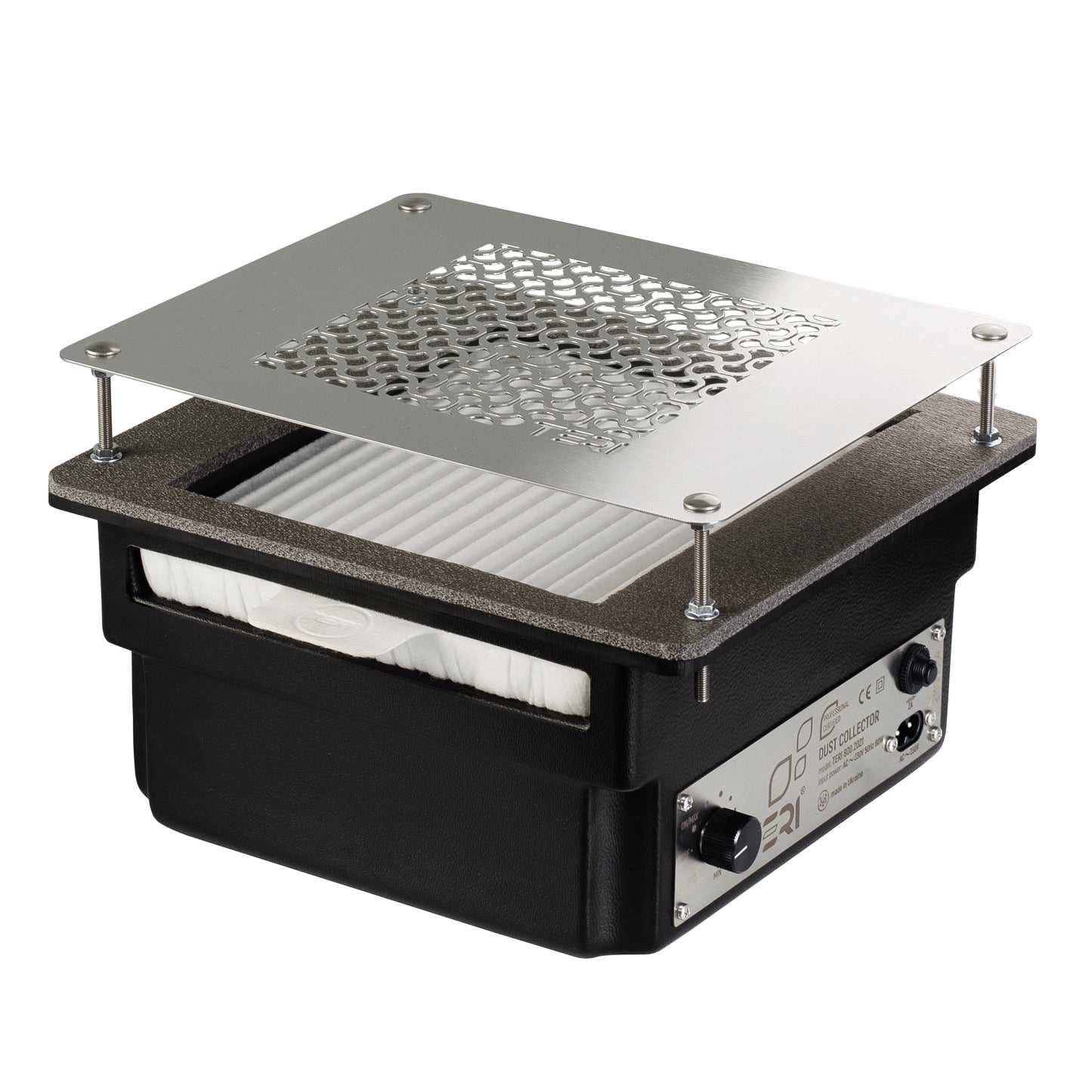 Teri 800 2021 aspiradores negro (rejilla plateada)