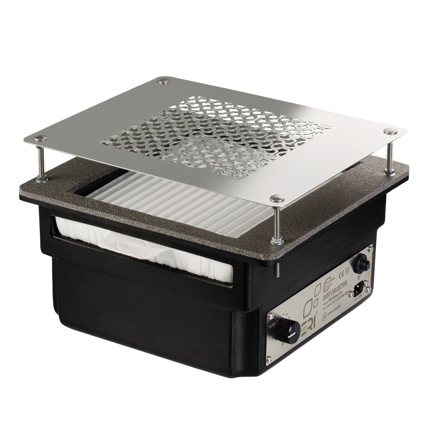 Teri Turbo 2021 aspiradores negro (rejilla plateada)