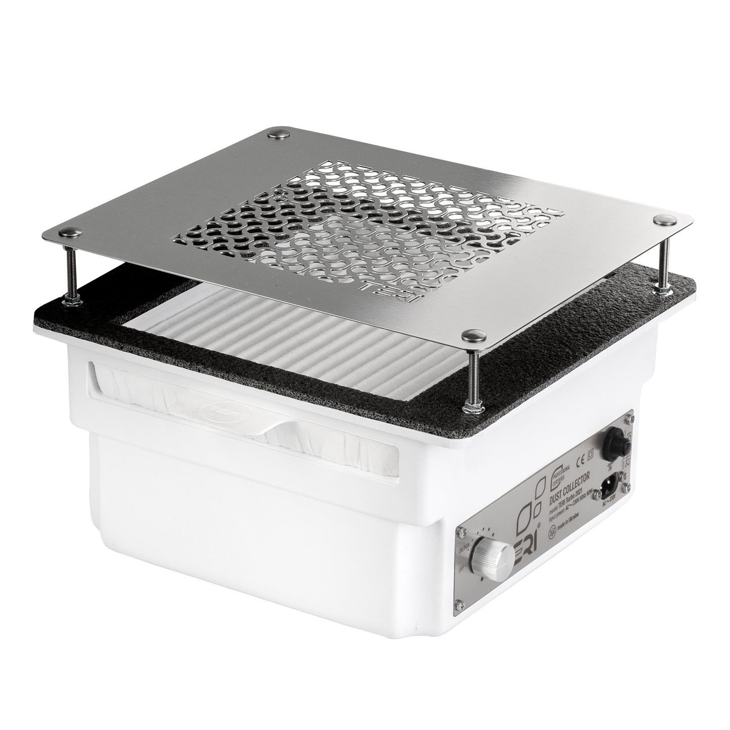 Teri Turbo 2021 aspiradores blanco (rejilla plateada)