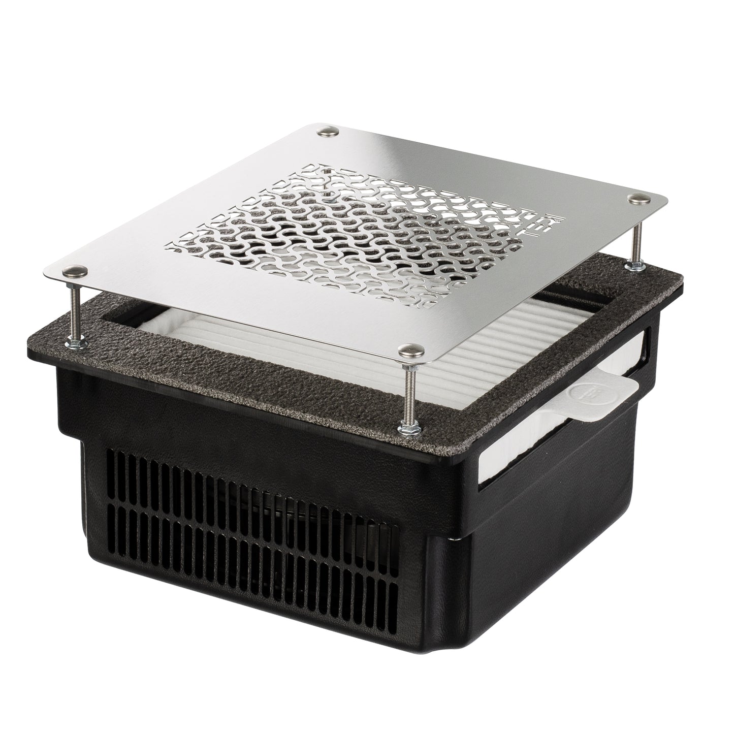 Teri 800 2021 aspiradores negro (rejilla plateada)