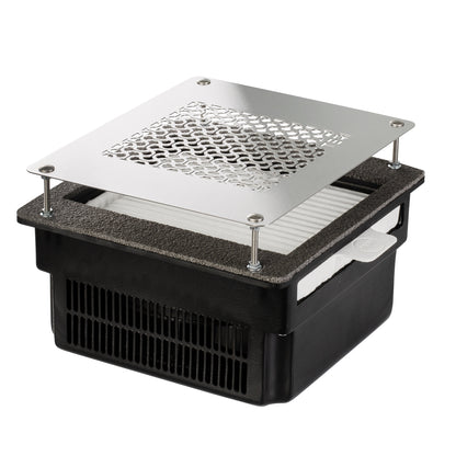 Teri 800 2021 aspiradores negro (rejilla plateada)