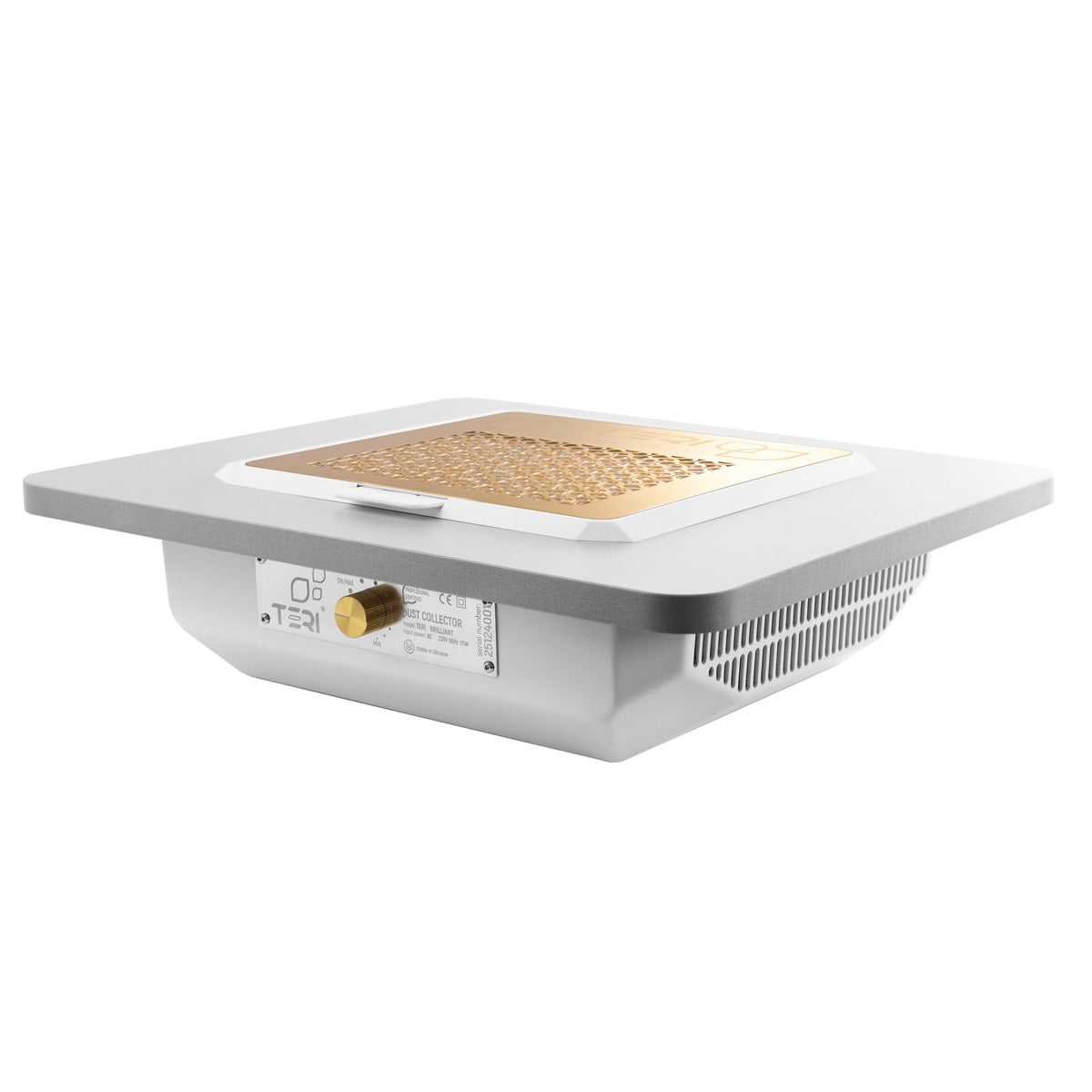 Teri Brilliant aspiradores blanco (rejilla oro)