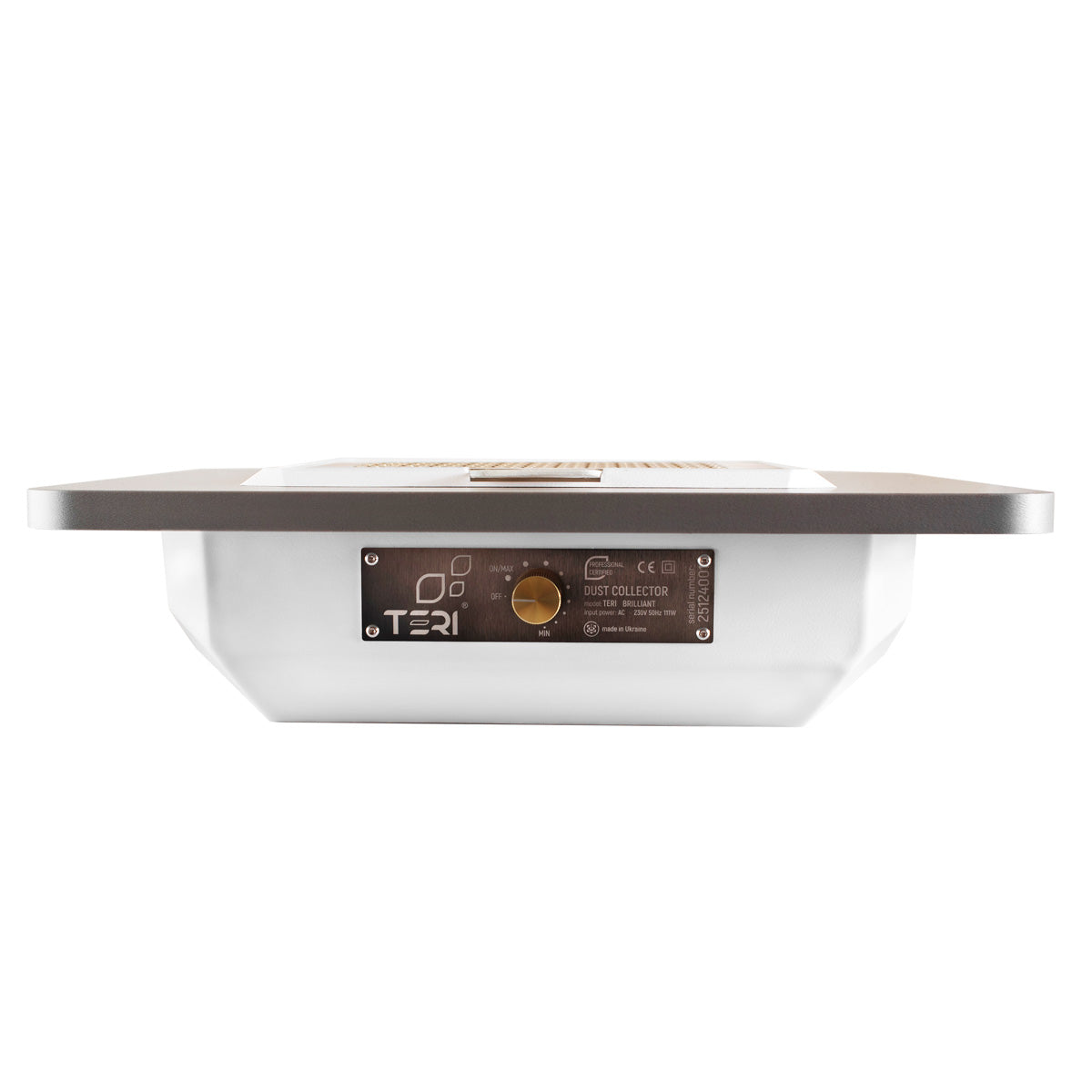 Teri Brilliant aspiradores blanco (rejilla oro)