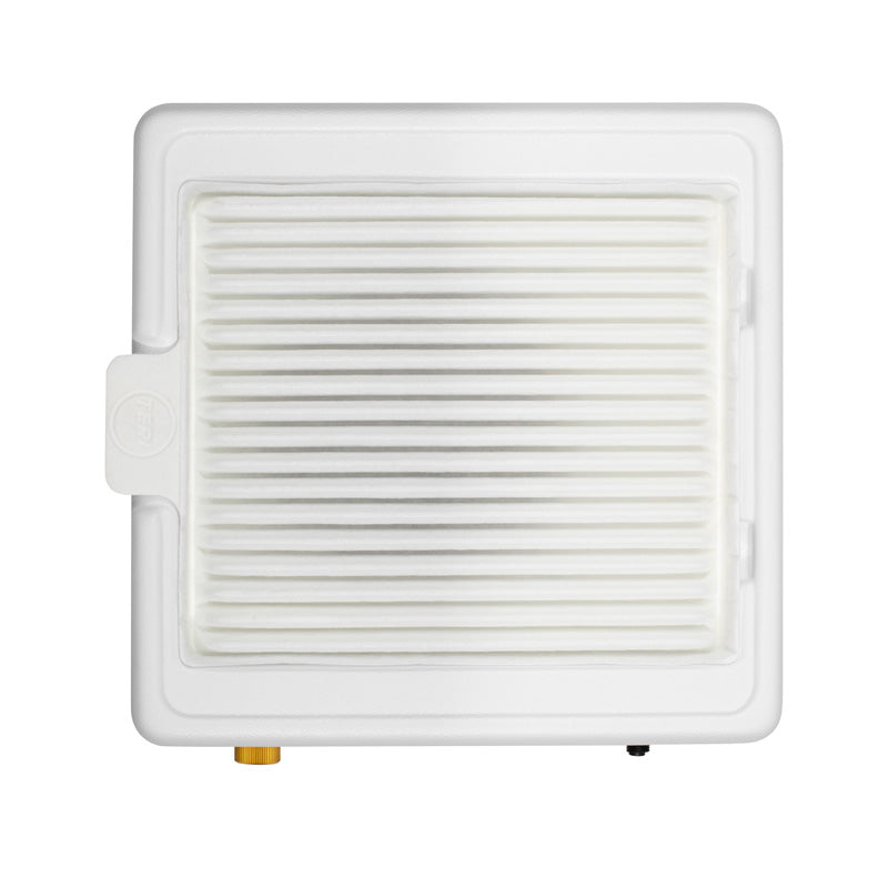 Teri Turbo M  aspiradora de mesa blanco (rejilla dorada)