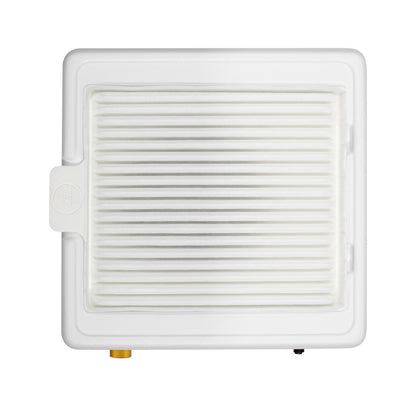 Teri Turbo M  aspiradora de mesa blanco (rejilla dorada)