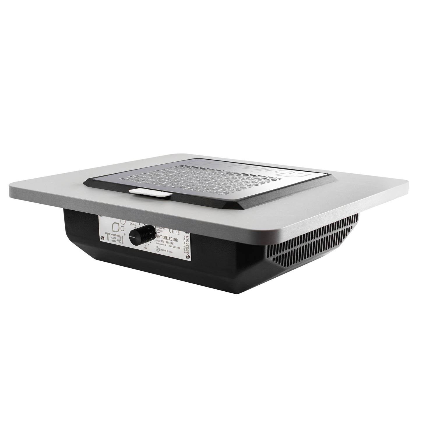 Teri Brilliant aspiradores negro (rejilla plata )
