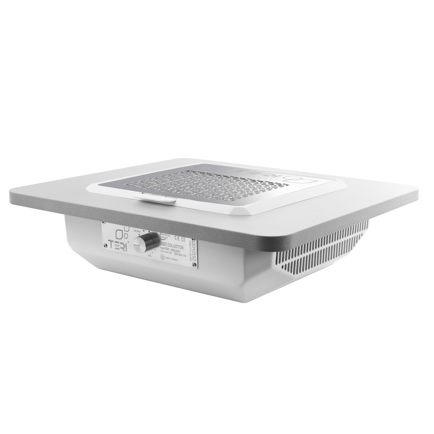 Teri Brilliant aspiradores blanco (rejilla  plata )