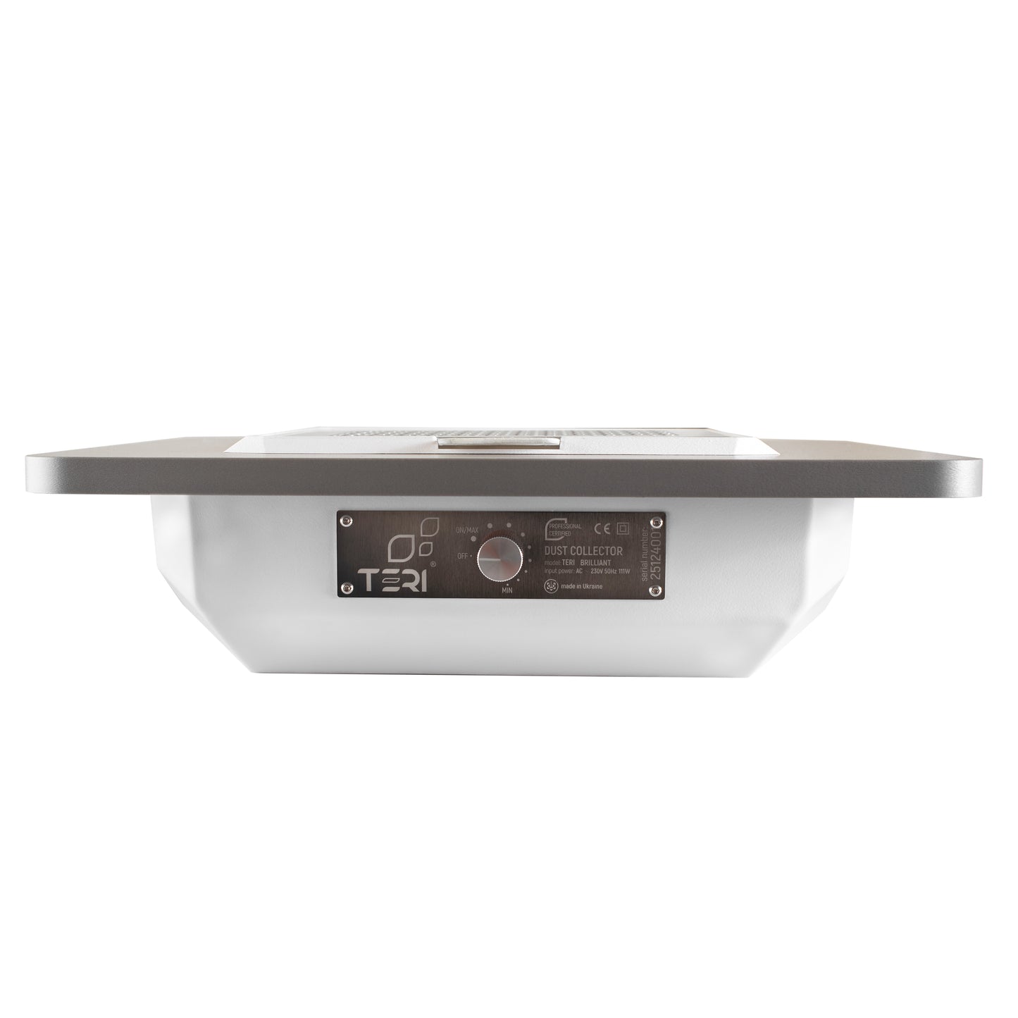Teri Brilliant aspiradores blanco (rejilla  plata )