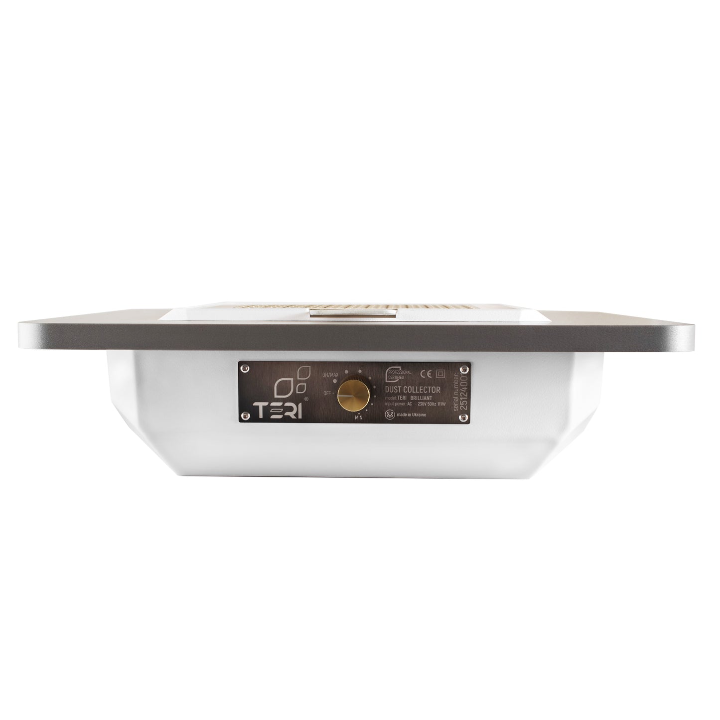 Teri Brilliant aspiradores blanco (rejilla oro)