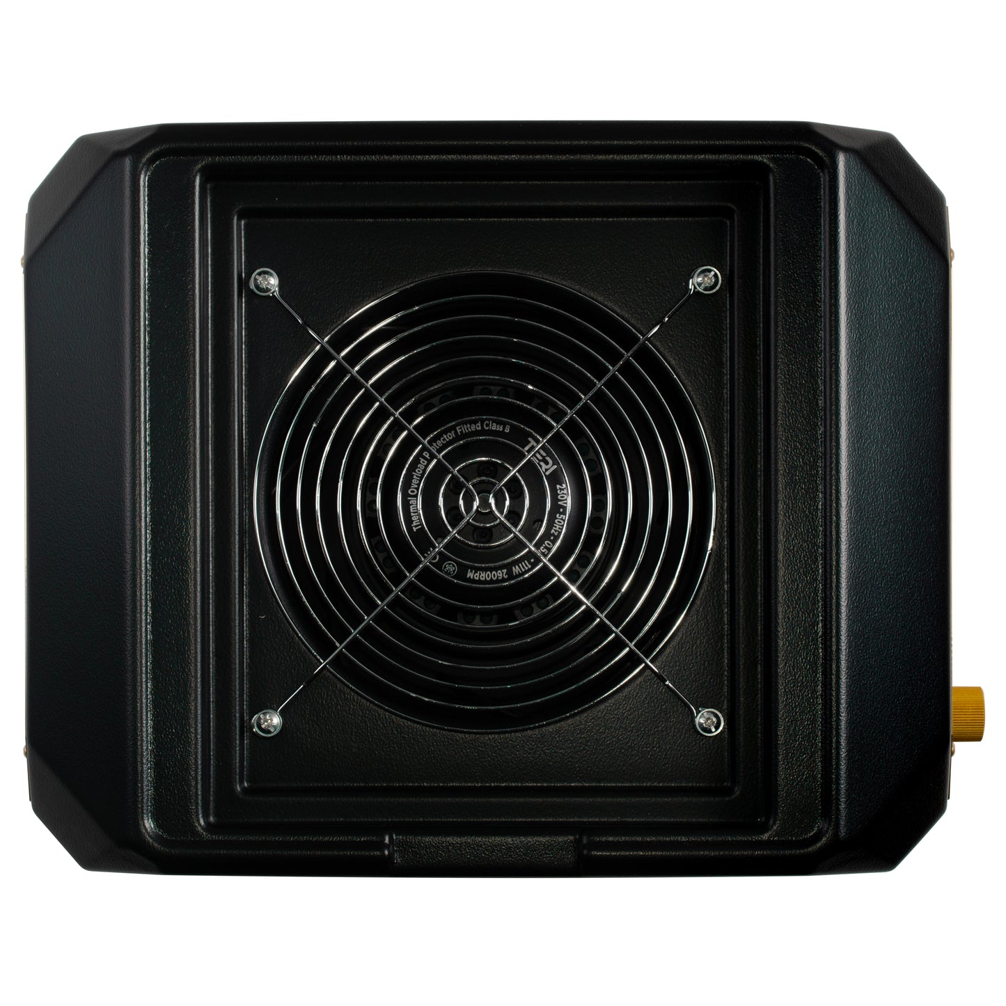 Teri Diamond aspiradora de mesa negro (rejilla dorada)