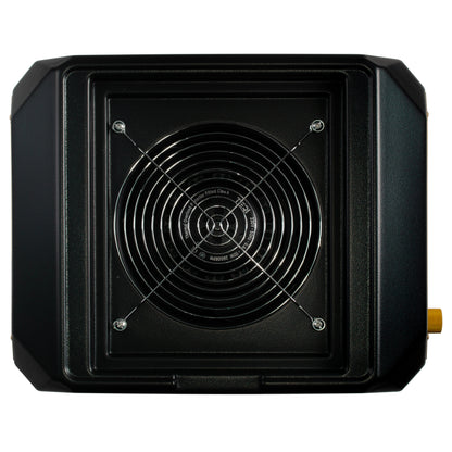 Teri Diamond aspiradora de mesa negro (rejilla dorada)