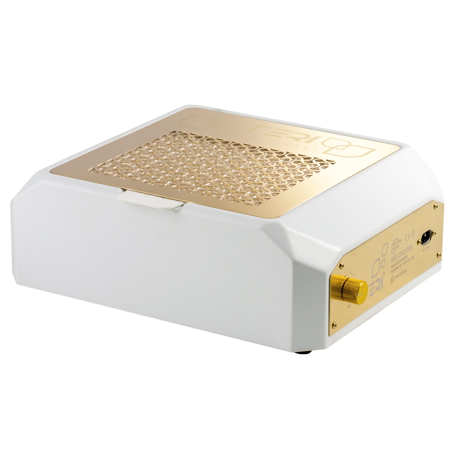 Teri Diamond aspiradora de mesa blanco (rejilla dorada)